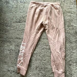 Calvin Klein pink sweatpants